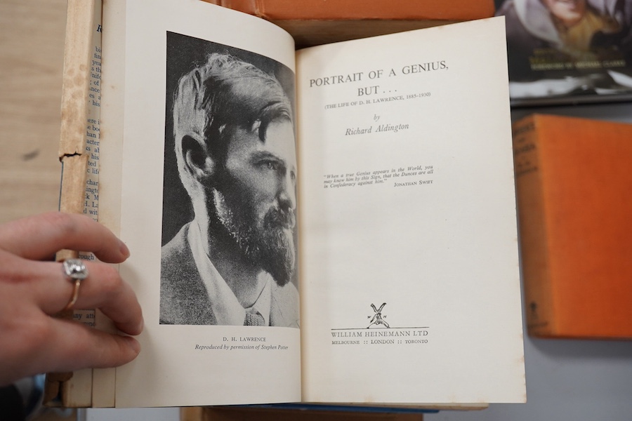 Wilson, Jeremy - Lawrence of Arabia: the authorised biography. 1st US edition. photo plates and sketch maps; publisher's cloth and d/wrapper. New York: Atheneum, 1990; Korda, Michael - Hero: the life and legend of Lawren